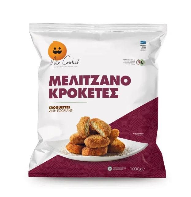 Μελιτζανοκροκέτες Mr Croket