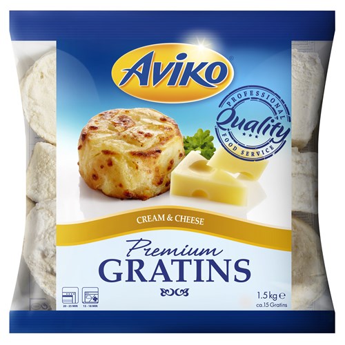Ογκρατέν με Κρέμα, Τυρί, Πατάτα Aviko